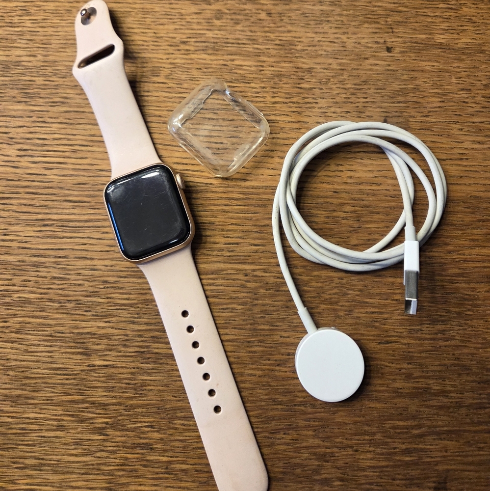 Smartwatch with Pink Band